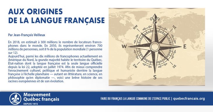 Aux origines de la langue française 1