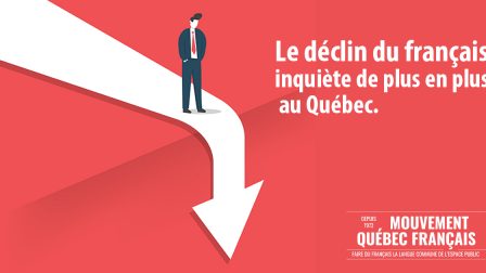 Le déclin du français inquiète