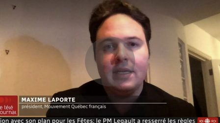 Max Laporte 25 nov Rad can