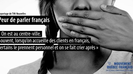 Peur de parler français
