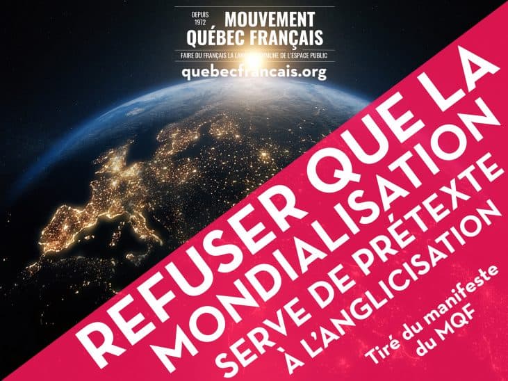 Refuser que langlicisation