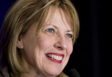 Christine St-Pierre, ministre responsable de la Charte de la langue française Christine St-Pierre, ministre responsable de la Charte de la langue française